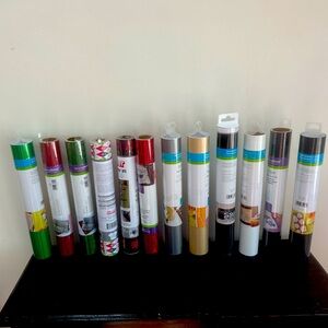 Assorted Craft Vinyl Rolls